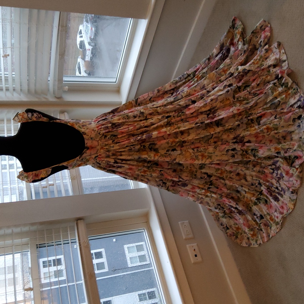 **ONLY 1 Small Left!!**Selkie The Penny Lane Dress in Butterfly Botanics - Picture 7 of 16